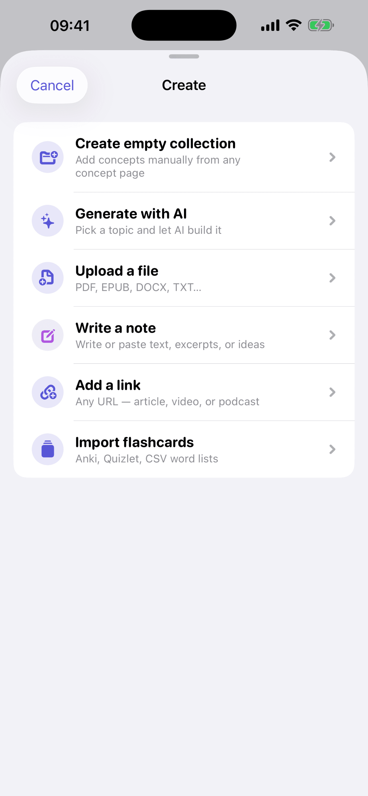 Create a custom collection in Nukio
